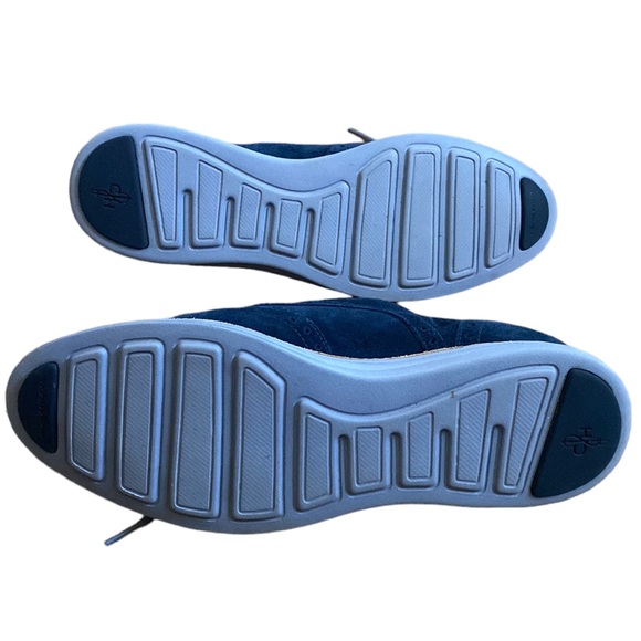 COLE HAAN Lunar Grand Blue Suede Oxford/Wingtip Shoes - NWOT/B - Picture 3 of 4